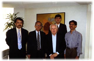 The indian Delegation at Brazil with Prof, Goldemberg